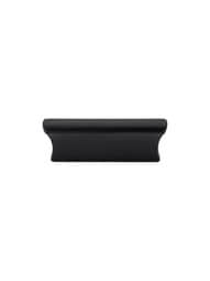 Glacier Cabinet Pull - 2 inch Center-to-Center in Flat Black.